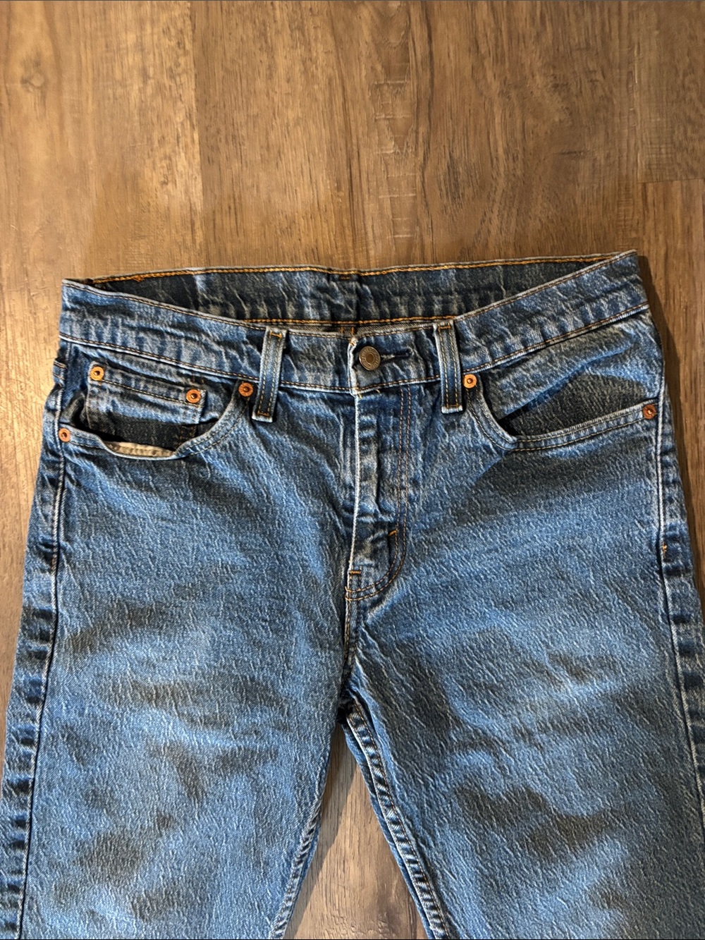 Levi’s Men’s Blue Jeans 33 x 32 - Picture 3 of 10